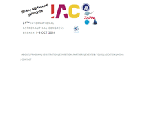 Tablet Screenshot of iac2018.org